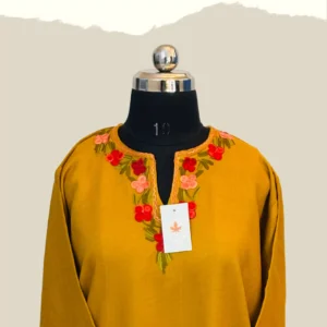 Mustard Kurtis